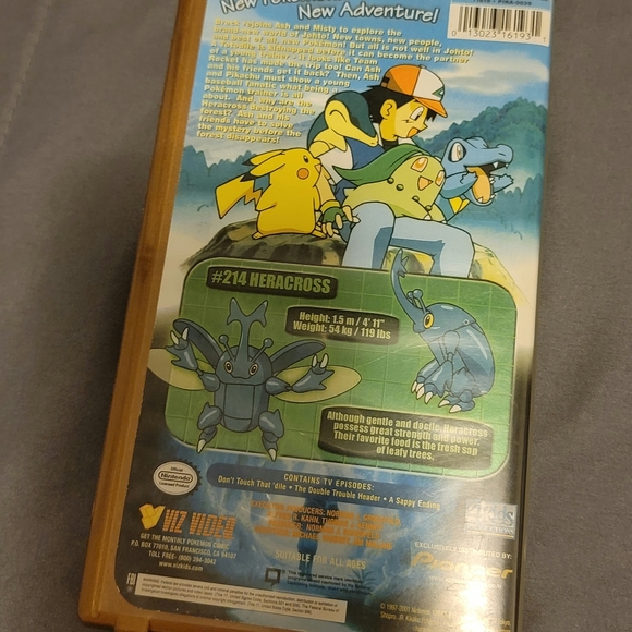 *Host Pick* Pokemon Vol. 39: The Johto Journeys - A Brand New World (VHS) - Picture 3 of 3